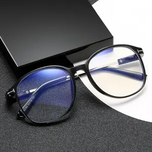 FEROCE Top Tr90 Anti Blue To Block Light Computer Glasses Bluelight Blocking Protection Round Eyeglasses