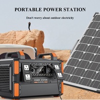 Station d'alimentation portable d'urgence pour l'extérieur, générateur solaire 600w 1000w 220V 230V Turquie EU prise AC, 110V
