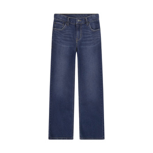 Jeans de Mezclilla para Mujer, Corte Recto, para Todas las Temporadas, Tela de Peso Medio, Lavado Versátil y Estilo Clásico para Usar Todo el Año - Product Image 1