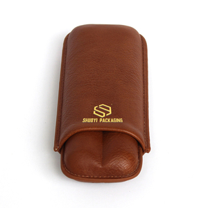 Box Humidor Solution Scratch-resistant Custom Leather Small Cigar Boxes In Bulk Luxury Box