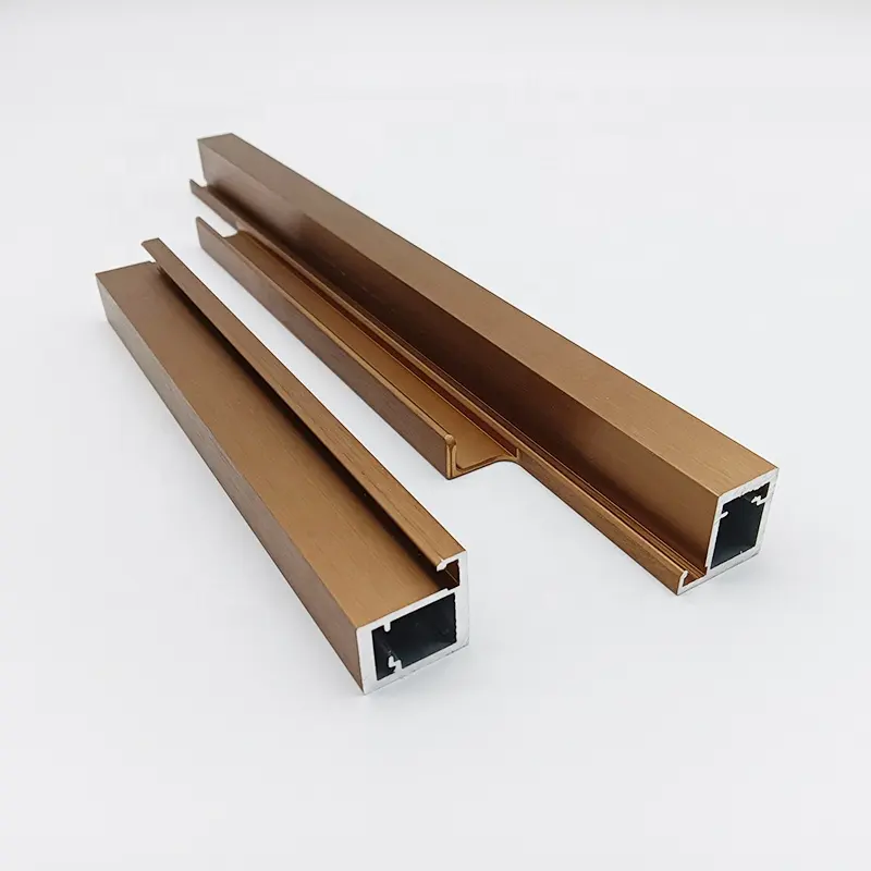High Quality 6063 G Handle Extrusion Profile Kitchen Aluminum Cabinets Profile For Furniture
