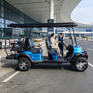 Carrito de Golf Ligero de 2 Plazas ZOWN, Vehículo Eléctrico con Radio de Giro Flexible para Caminos Estrechos, Uso en Resorts - Product Image 1