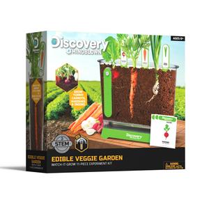 Kit de jardinage comestible DIY Discovery Watch-It-Grow pour enfants de 6 ans <span class=keywords><strong>et</strong></span> plus – Cultivez des carottes, des radis <span class=keywords><strong>et</strong></span> des oignons – Jouet scientifique STEM – 11 pièces - Product Image 1