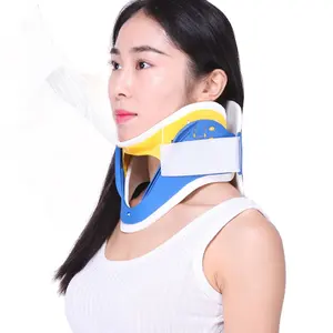 Fabricant d'attelle de cou réglable soutien médical de la colonne vertébrale soutien du cou en mousse souple collier cervical pour les douleurs au cou