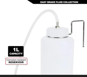 Botella de Depósito de Líquido de Frenos de 1L con Conector de Goma y Gancho para Servicio de Frenos de Automóviles - Product Image 2