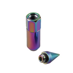 น็อตล้อ M12x1.5 90 มม. หัวแหลม อลูมิเนียมอัลลอย สำหรับการปรับแต่งรถยนต์ อัพเกรด ให้ดูสวยงาม - Product Image 5