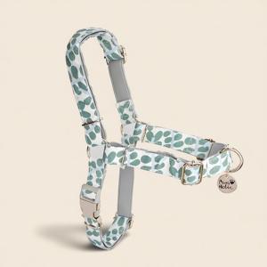 Arnés de Algodón para Perro, Talla L, de Lujo, Moderno, Transpirable, Ecológico, con Estampado Premium, Antitirones, Sólido, Accesorio para Mascotas a la Moda, OEM - Product Image 1