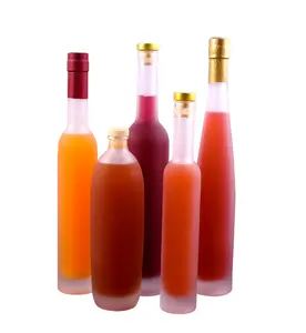 Manufacturer direct wholesale low price ice bottle glass fruit bottle