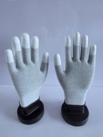 Gants en fibre de carbone à haute dextérité avec revêtement anti-statique pour l'assemblage de petites pièces