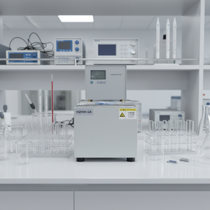 <span class=keywords><strong>Bain</strong></span>-marie de laboratoire <span class=keywords><strong>à</strong></span> température contrôlée automatiquement avec régulation de température pour les travaux sur échantillons en laboratoire - Product Image 1