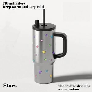 Vaso de Café Personalizado Ice Bully, Vaso para Bebidas Frías de Acero Inoxidable 304 con Pajita - Product Image 5