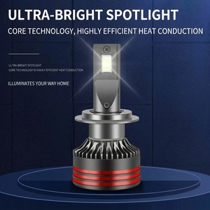 Faros LED Exclusivos para Automóvil, 120W de Alta Potencia, Ultra Brillantes, 12V, 12,000 Lúmenes, Modificación H1 H4 H7 9005 H8 <span class=keywords><strong>H9</strong></span>, Ajuste Universal - Product Image 2