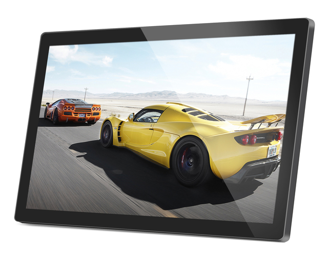 Wall Mount 27 Inch Capacitive Touch  Screen Quad Core Rj45 Port POE NFC Advertising Android Tablet PC Digital Signage
