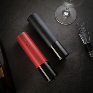 ที่เปิดขวดไวน์ไฟฟ้าแบบชาร์จ USB ทำจากสแตนเลส พร้อมที่ตัดฟอยล์อัตโนมัติ อุปกรณ์ครัว ขายดี - Product Image 3