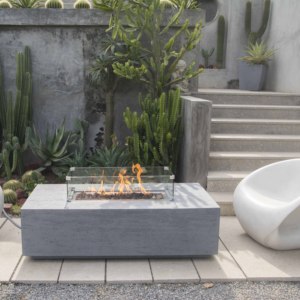 Calentadores de Gas para jardín de alta calidad, chimenea de Gas sin humo para exteriores, mesa de fuego de Gas Rectangular grande para vivir al aire libre - Product Image 4