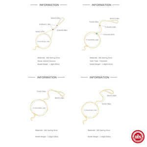 Precio de fábrica Pulsera de <span class=keywords><strong>Plata</strong></span> de Ley 925 Trébol de cuatro hojas Borla Anillo de dedo Pulsera CZ Pulseras de esclavo chapadas en oro <span class=keywords><strong>para</strong></span> regalo - Product Image 5