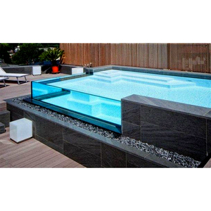 Tùy chỉnh xây dựng cảnh quan thủy sản Acrylic hồ bơi kỹ thuật, nhà sản xuất Acrylic - Product Image 1