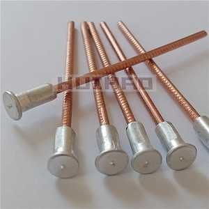 3 mét cấp công nghiệp thép không gỉ & đồng tráng CD Stud hàn pin để gắn cách nhiệt để kim loại khác nhau bề mặt - Product Image 5