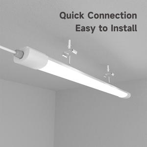 โคมไฟ LED แบบกันน้ำกันฝุ่น IP65 ขนาด 2 ฟุต 4 ฟุต 5 ฟุต 20W-46W สำหรับใช้งานกลางแจ้ง โกดัง โรงรถ รับประกัน 3 ปี - Product Image 1
