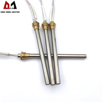 Grill à granulés en céramique, 10 pièces, 12v, 230v, 300w, pour radiateur de cheminée de cuisinière, cartouche chauffante