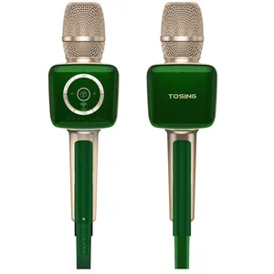 Tossing V1Pro Nova Atualização Adulto Karaoke Máquina smartphone HIFI Blue tooth Microfone Sem Fio Profissional 20W Altifalante UHF