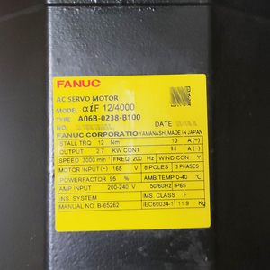 A06B-0089-B403 Tested AC Servo Motor FANUC A06B0089B403 - Product Image 3