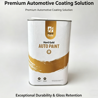 Vernis transparent 2K effet diamant à séchage rapide pour peinture automobile, 50% haute teneur en solides, haute brillance, en spray pour la repinture de voitures