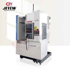 Độ chính xác cao nhiệm vụ nặng nề <span class=keywords><strong>CNC</strong></span> máy tiện đứng với tốc độ cao đôi cọc cho đường kính lớn gia công kim loại vtc650 - Product Image 1