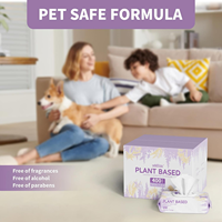 Lingettes humides pour animaux de compagnie avec logo personnalisé OEM, non parfumées, désodorisantes, pour l'hygiène quotidienne des chiens et des chats