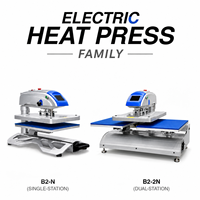 Presse à Chaud Pivotante Automatique Électrique 16x20 pour Transfert sur T-shirts