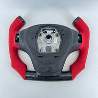 Volant en fibre de carbone personnalisable pour Chevrolet Camaro 2012 2013 2014 2015, design sportif de style F1