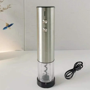 Sacacorchos Eléctrico Recargable de Acero Inoxidable de Alta Calidad y Ecológico, Juego 2 en 1 para el Hogar y Fiestas - Product Image 5
