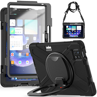 Coque arrière hybride en silicone robuste avec béquille intégrée pour tablette Xiaomi Pad 6 Pro, accessoires pour tablette
