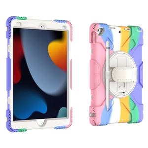 Funda de Silicona Reforzada de Lujo para iPad de 10.2 Pulgadas con Ranura para Lápiz, Soporte de 360 Grados y Protección Total - Product Image 4