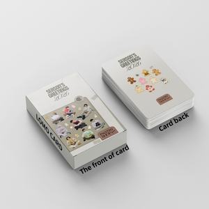 55Pcs/Set Kartu Foto KPOP ATEEZ HD Musim 2026 Kartu LOMO Dua Sisi Hongjoong Jongho Mingi San Seonghwa Kartu Pos - Product Image 6