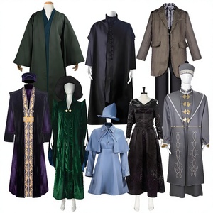 Robe Magique Saint Veda Halloween FDM pour Spectacle Scénique, Costume de Cosplay, Tenue de Bal en Polyester Unisexe pour Adultes - Product Image 1