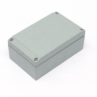 Boîtier de jonction électrique étanche en aluminium moulé sous pression avec usinage et perçage, taille personnalisée, pour usage extérieur