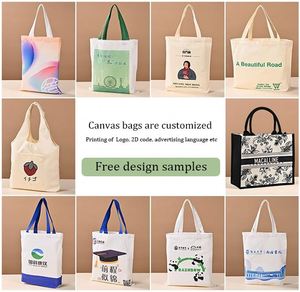 Bolsas de Compras Promocionales Reutilizables con Logotipo Personalizado, Impresas por Sublimación, Bolsas de Tela de Poliéster y Algodón Lisas - Product Image 5