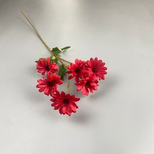 YOPIN-1657 vente en gros 6 têtes Bellis Perennis soie artificielle Gerbera marguerite fleur - Product Image 3