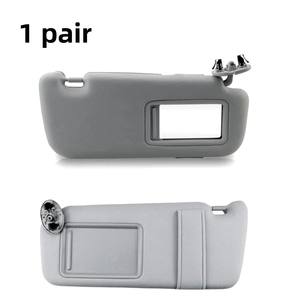 Para Toyota Auris <span class=keywords><strong>Corolla</strong></span> <span class=keywords><strong>2008</strong></span>-2013, parasol <span class=keywords><strong>Interior</strong></span> de coche con espejo, parasol gris, lado del pasajero izquierdo y derecho del conductor - Product Image 5