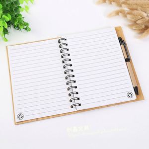 Juego de Bolígrafo y Cuaderno con Logotipo Personalizado, Cubierta de Cuaderno de Bambú - Product Image 3