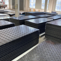 Tapis de Protection Rigide en Polyéthylène pour Sols, 100% HDPE Vierge, Composite Temporaire pour Accès et Chantiers