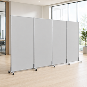 Paneles Divisores de <span class=keywords><strong>Oficina</strong></span> Móviles Plegables Contemporáneos, Pantallas <span class=keywords><strong>Separadoras</strong></span> de Escritorio Independientes - Product Image 1