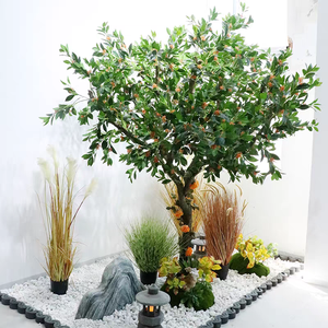 Arbre topiaire artificiel en <span class=keywords><strong>laurier</strong></span>, <span class=keywords><strong>plante</strong></span> en pot à feuilles <span class=keywords><strong>de</strong></span> <span class=keywords><strong>laurier</strong></span> au toucher réel pour la décoration intérieure et extérieure <span class=keywords><strong>de</strong></span> la maison, <span class=keywords><strong>de</strong></span> l'hôtel, du centre commercial, du bureau, du jardin et des mariages - Product Image 1