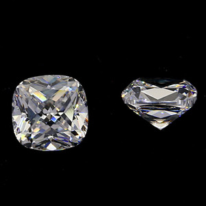 Piedra Suelta de Circonita Cúbica con Corte Cojín de 4.5mmx4.5mm 10mmx10mm, Calidad 6A - Product Image 5