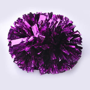 Pompon di materiale Cheerleading della palla del fiore di ginnastica della striscia larga del filo metallico di vari colori - Product Image 6