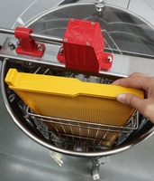 10 pièces de cadres et fondations de ruche jaunes, cadres/fondations d'abeilles tout-en-un pour boîte de ruche profonde Langstroth