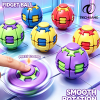 Tren Terbaru 2026 Mainan Klasik Lainnya Bola Fidget Plastik Cetak 3D Anti-Stres Pereda Stres Mainan Sensorik Fidget