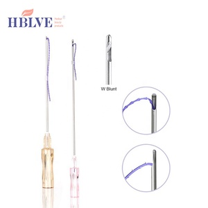 Cánula Cónica de Presión para Clínica Médica, Hilos Coreanos, Cánula <span class=keywords><strong>L</strong></span> Inocente 18G 19G, Hilos PDO PCL para Lifting Facial - Product Image 1