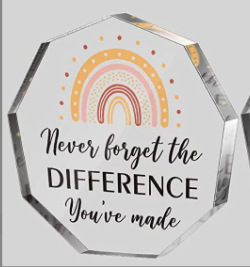 Nuevo polígono regalo del Día de San Valentín adornos acrílicos decoración del hogar regalo para mujer marido esposa niño novia padre mamá tía - Product Image 3